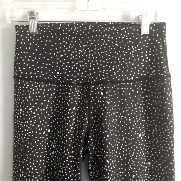 Slinkii Limited Edition 'Palmetto' High Rise Active Leggings Black White L - Picture 3 of 12